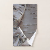 Bouleau courbe écorce arbre rustique (Serviette à main)