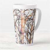 Bouleau d'Alaska 17oz Latte Mug (Angle droit)