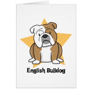 Bouledogue de l'anglais d'étoile de Kawaii