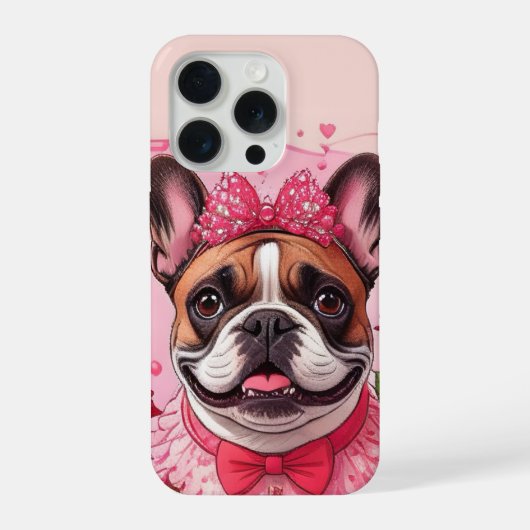 Bouledogue français amoureux (Verso)