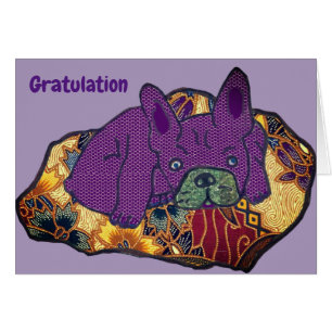 Bouledogue français Anniversaire French Bulldog