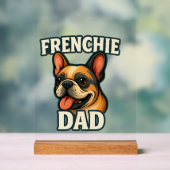 Bouledogue français avec papa FRENCHIE Texte pour (Neutre)