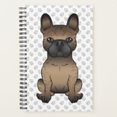 Bouledogue français bringé / Frenchie Chien mignon (Devant)