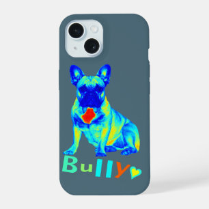 Bouledogue français Cartoon French Bulldog
