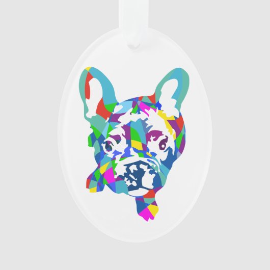 Bouledogue français coloré (devant)