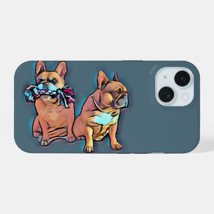 Bouledogue français deux amis French Bulldog