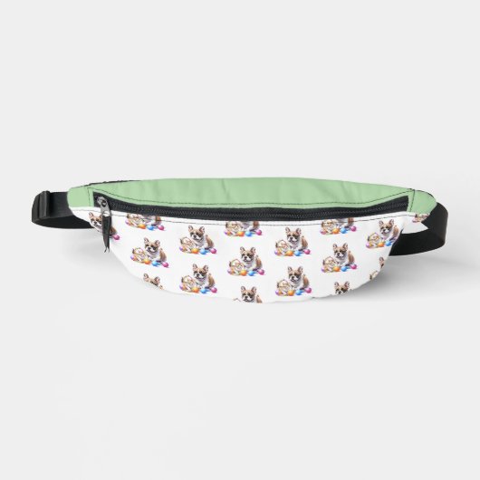 Bouledogue français French Bulldog avec chat (Recto)