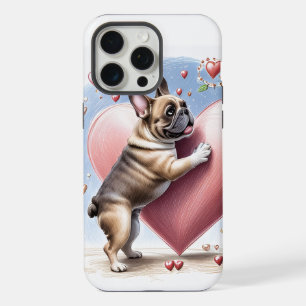 Bouledogue français French Bulldog saut de coeur