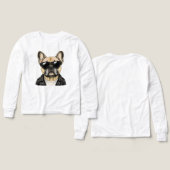Bouledogue français Graphique de chien cool (Motif Recto et Verso)