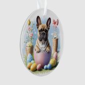 Bouledogue français Joyeuses Pâques (devant)