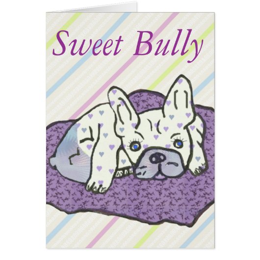 Bouledogue français mignon Bully French Bulldog (Devant)