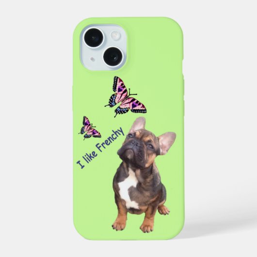 Bouledogue français papillon (Verso)