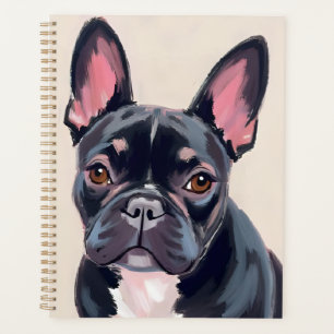 Bouledogue français   Peinture d'animal de compagn