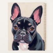 Bouledogue français | Peinture d'animal de compagn (Dos)