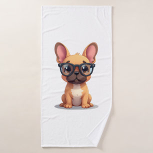 Bouledogue français portant des lunettes Copie