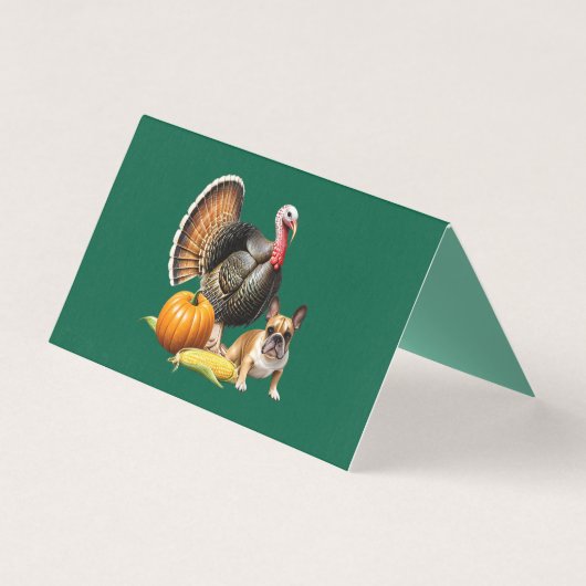 Bouledogue français Thanksgiving French Bulldog (Front)