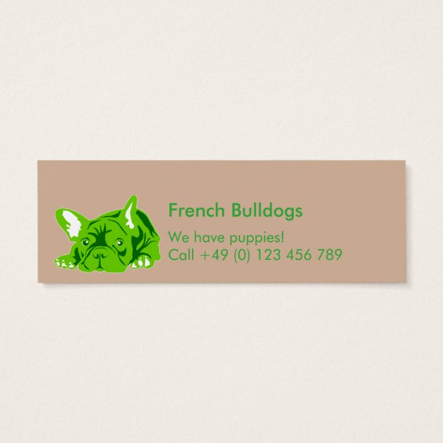 Bouledogues français (Dos)