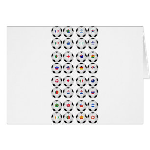 Boules avec des drapeaux