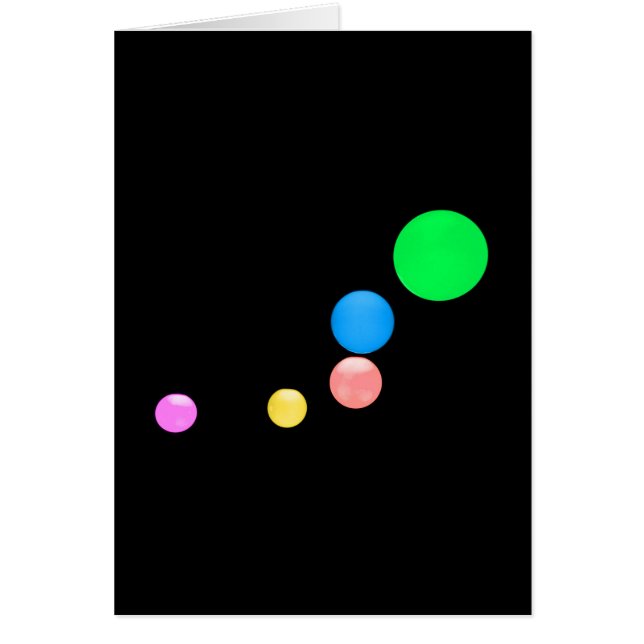 Boules colorées (Devant)
