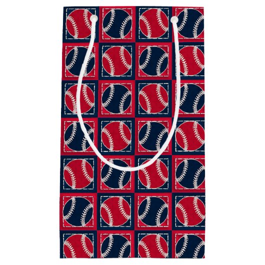 Boules de baseball pointillées Sac S 01-GIFT (Devant)