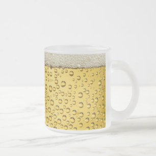 Boules de bière Boules de verre givré Mug
