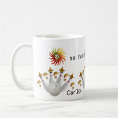 Boules de bowling Hot Peppers  Mug (Gauche)