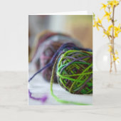 Boules de carte de fil (Fleur jaune)