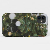 Boules de fête sur le coque iphone de Noël (Dos (Horizontal))