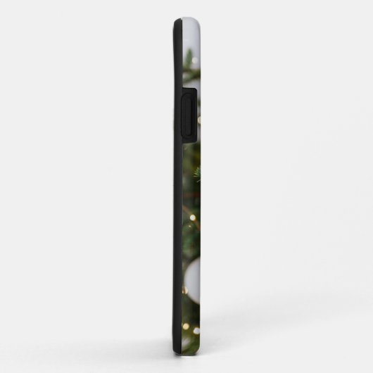 Boules de fête sur le coque iphone de Noël (Dos/Droite)