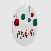 Boules de fil ・ Votre nom ・ Knit Crochet Artisanat (devant)