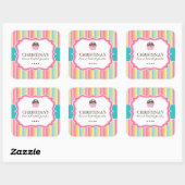 Boules de gâteaux - Stickers emballage (Feuille)