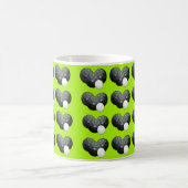 Boules de gazon vert citron, Mug de café (Centre)