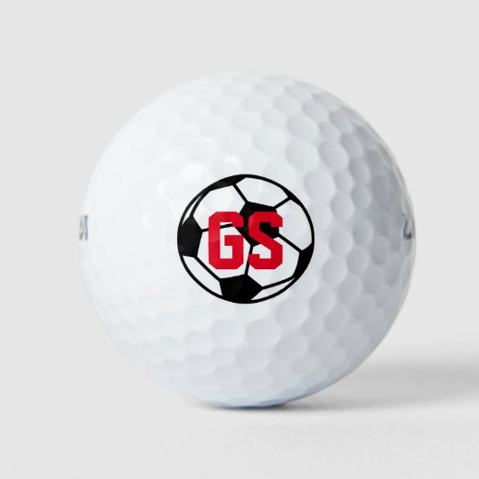 Boules de golf Monogram Wilson avec logo de balle  (Devant)