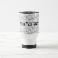 Boules de golf tasses personnalisées