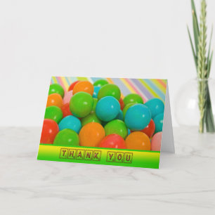 Boules de gomme Merci