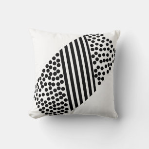 Boules de lignes de motif d'art abstrait Coussin