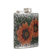 Boules de marguerite orange Flacon de hanche (Droite)