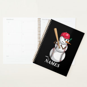 Boules de neige de bonhomme de neige de baseball n