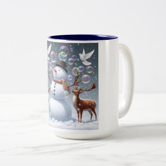Boules de neige Mug (Devant droit)