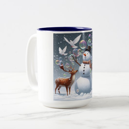 Boules de neige Mug (Devant gauche)