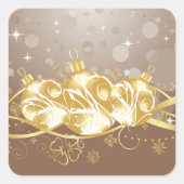 Boules De Noël Et Stickers De Tinsel (Devant)