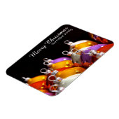 Boules de Noël Magnet de Noël personnalisé (Côté Gauche)