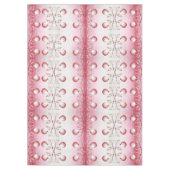 Boules de Noël roses et décoratives Nappes de Noël (Devant)