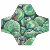 Boules de Noël vertes (Plat)