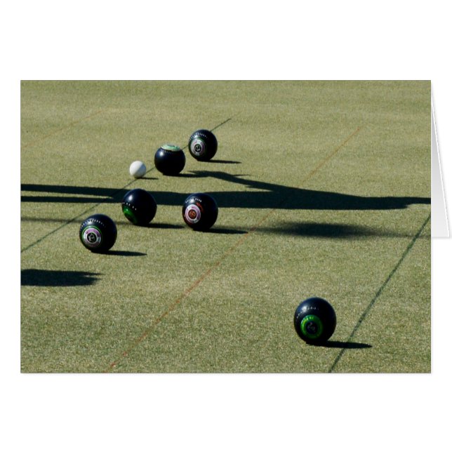 Boules de pelouse, (Devant horizontal)