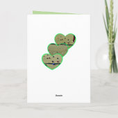 Boules de pelouse Bonne Carte de voeux d'anniversa (Dos)