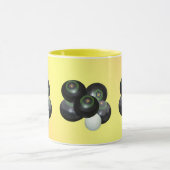 Boules de pelouse de brochettes de citron, Mug de  (Centre)