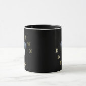 Boules de pelouse noires, Mug de café (Centre)