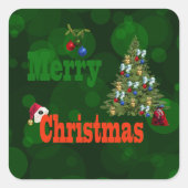 Boules de pelouse, Stickers de Noël (Devant)