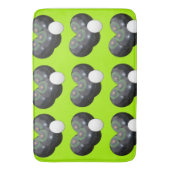 Boules de pelouse verte de chaux, tapis de bain en (devant Vertical)